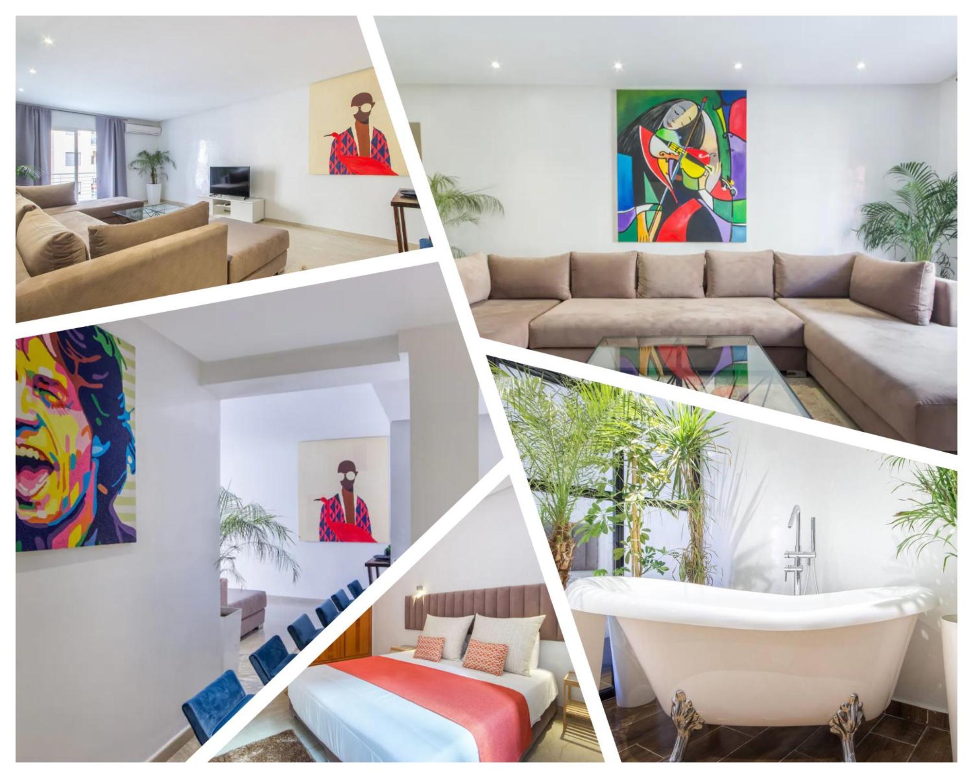 Appartement Groupe 3 Chambres มาร์ราเกช ภายนอก รูปภาพ